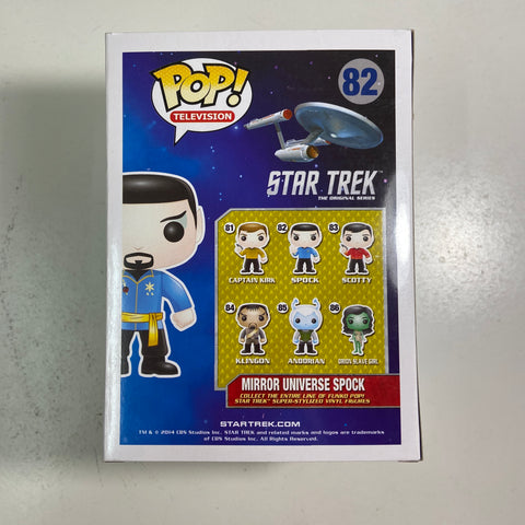 Star Trek - Mirror Universe Spock Funko Pop 82 PX Previews Exclusive
