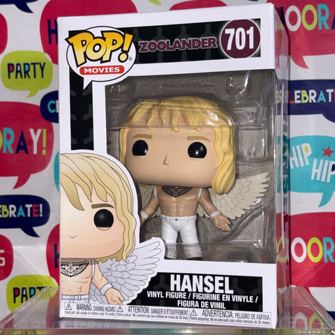 Hansel - Zoolander Funko Pop 701 Vinyl Figure (11.4 Cm L × 8.9 Cm W × 15.9 Cm H)