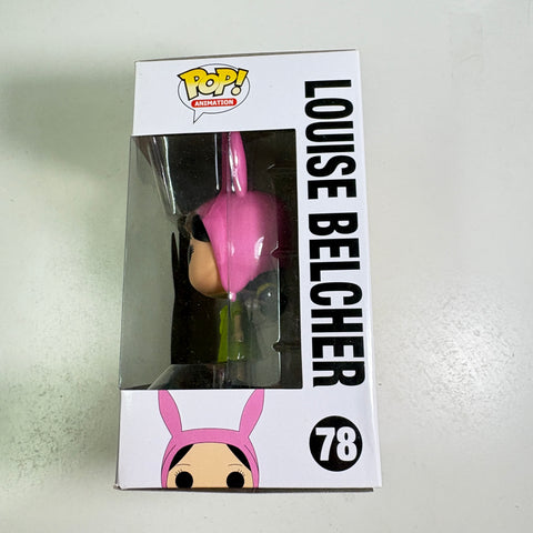 BOX DAMAGE VIEW PHOTOS Louise Belcher - Bob's Burgers Funko Pop 78 Vinyl Figure