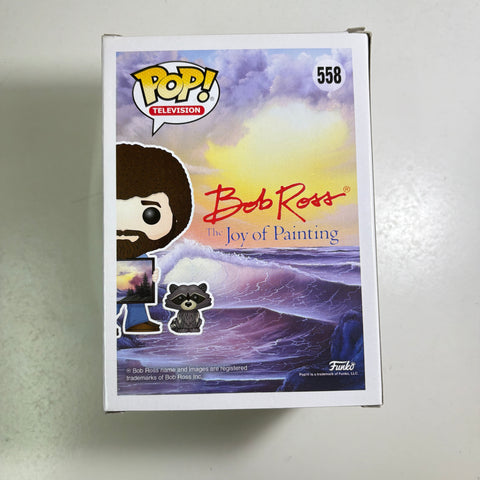 Bob Ross & Raccoon Funko Pop 558