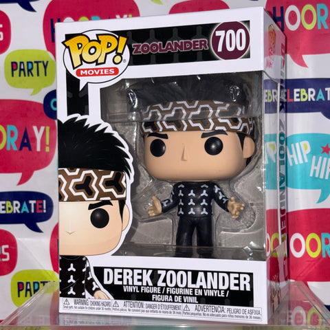 Derek Zoolander - Zoolander Funko Pop 700 Vinyl Figure (11.4 Cm L × 8.9 Cm W × 15.9 Cm H)