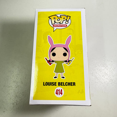 BOX FLAWS VIEW PHOTOS Louise Belcher - Bob's Burgers Funko Pop 414 Vinyl Figure Exclusive