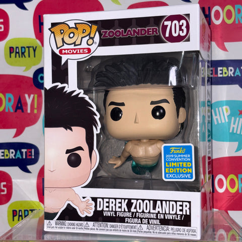 Derek Zoolander - Zoolander Funko Pop 703 Vinyl Figure (11.4 Cm L × 8.9 Cm W × 15.9 Cm H)