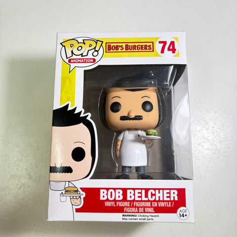 BOX FLAWS VIEW PHOTOS Bob Belcher - Bob's Burgers Funko Pop 74 Vinyl Figure