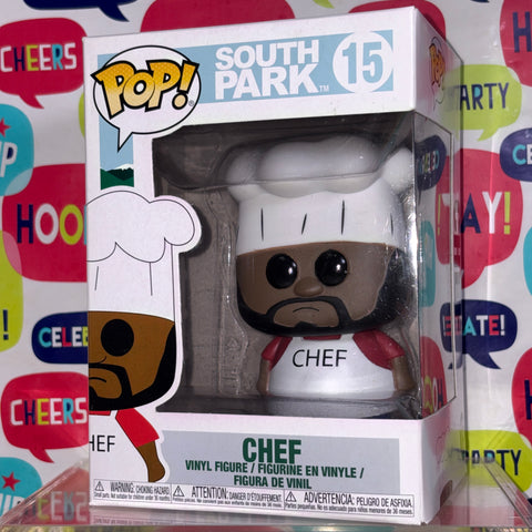 BOX FLAWS VIEW PHOTOS Chef - South Park Funko Pop 15 Vinyl Figure
