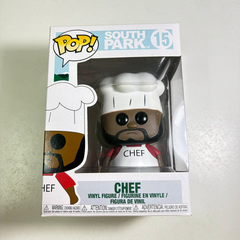 BOX FLAWS VIEW PHOTOS Chef - South Park Funko Pop 15 Vinyl Figure