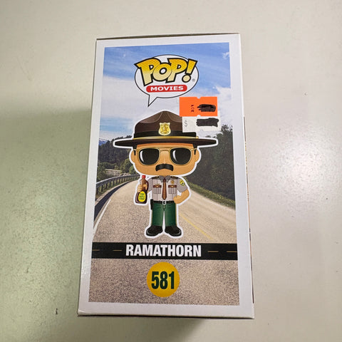 BOX FLAWS VIEW PHOTOS Ramathorn - Super Troopers Funko Pop 581 Vinyl Figure (11.4 Cm L × 8.9 Cm W × 15.9 Cm H)