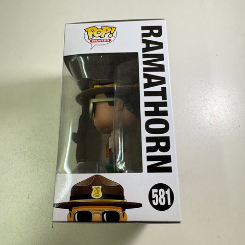 BOX FLAWS VIEW PHOTOS Ramathorn - Super Troopers Funko Pop 581 Vinyl Figure (11.4 Cm L × 8.9 Cm W × 15.9 Cm H)