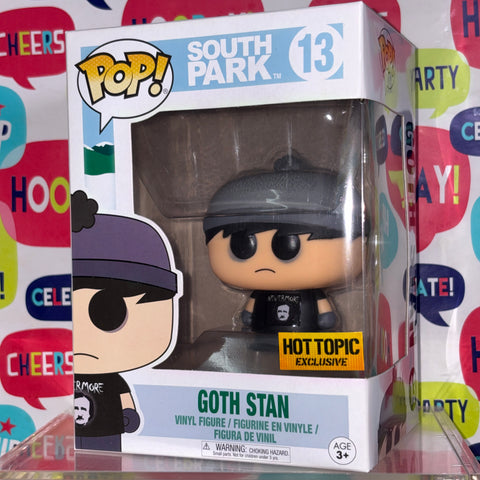 BOX FLAWS VIEW PHOTOS Goth Stan - South Park Funko Pop 13 Vinyl Figure Exclusive