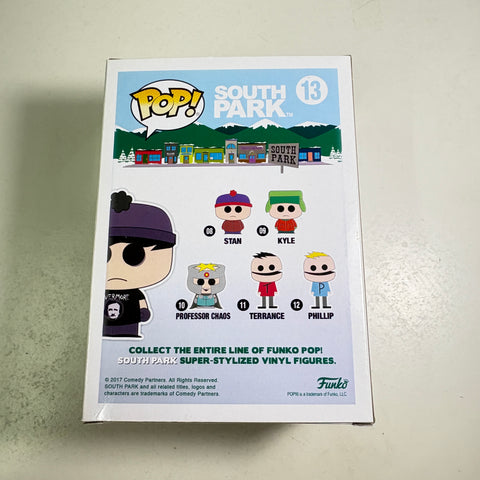 BOX FLAWS VIEW PHOTOS Goth Stan - South Park Funko Pop 13 Vinyl Figure Exclusive