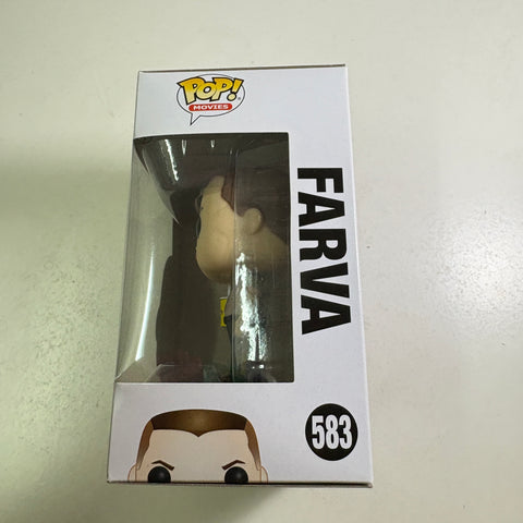 BOX FLAWS VIEW PHOTOS Farva - Super Troopers Funko Pop 583 Vinyl Figure (11.4 Cm L × 8.9 Cm W × 15.9 Cm H)