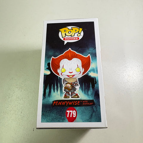 Pennywise with Beaver Hat - IT Funko Pop 779 Vinyl Figure Exclusive (11.4 Cm L × 8.9 Cm W × 15.9 Cm H)