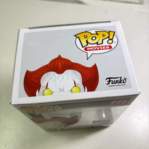Pennywise with Beaver Hat - IT Funko Pop 779 Vinyl Figure Exclusive (11.4 Cm L × 8.9 Cm W × 15.9 Cm H)