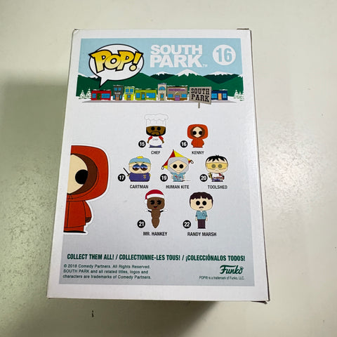 BOX FLAWS VIEW PHOTOS Kenny - South Park Funko Pop 16 Vinyl Figure