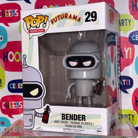 BOX FLAWS VIEW PHOTOS Bender - Futurama Funko Pop 29 Vinyl Figure