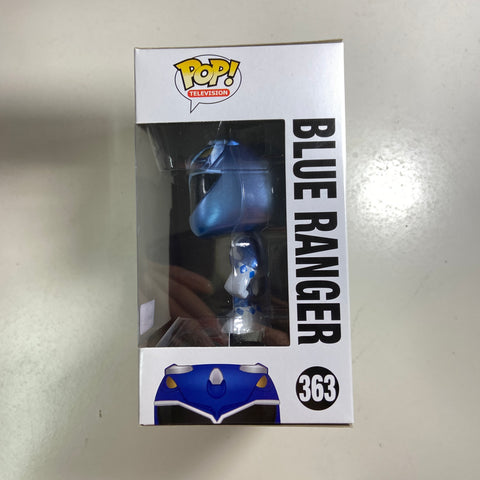 Power Rangers - Blue Ranger (Metallic) Funko Pop 363 Gamestop Exclusive