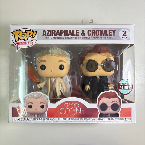 Good Omens - Aziraphael & Crowley Funko Pop 2 Pack Specialty Series