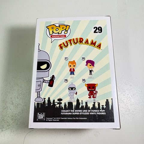 BOX FLAWS VIEW PHOTOS Bender - Futurama Funko Pop 29 Vinyl Figure