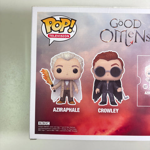 Good Omens - Aziraphael & Crowley Funko Pop 2 Pack Specialty Series