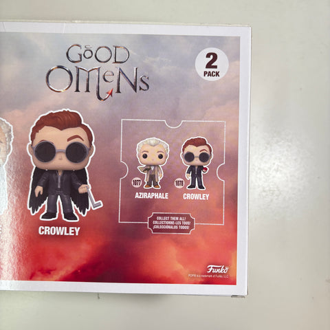 Good Omens - Aziraphael & Crowley Funko Pop 2 Pack Specialty Series