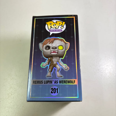 BOX FLAWS VIEW PHOTOS Remus Lupin as Werewolf - Harry Potter Funko Pop 201 Vinyl Figure (11.4 Cm L × 8.9 Cm W × 15.9 Cm H)