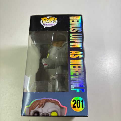 BOX FLAWS VIEW PHOTOS Remus Lupin as Werewolf - Harry Potter Funko Pop 201 Vinyl Figure (11.4 Cm L × 8.9 Cm W × 15.9 Cm H)