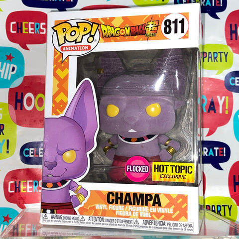 Dragon Ball Z -  Champa (Flocked) Funko Pop 811 Hot Topic