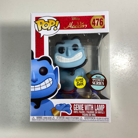 Aladdin - Genie with Lamp Glow Disney Funko Pop 476 Specialty Series Exclusive