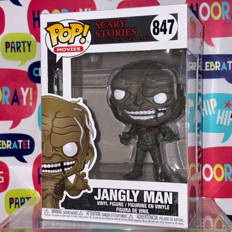 BOX FLAWS VIEW PHOTOS Jagnly Man - Scary Stories to Tell in the Dark Funko Pop 847 Vinyl Figure (11.4 Cm L × 8.9 Cm W × 15.9 Cm H)