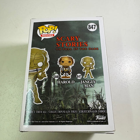 BOX FLAWS VIEW PHOTOS Jagnly Man - Scary Stories to Tell in the Dark Funko Pop 847 Vinyl Figure (11.4 Cm L × 8.9 Cm W × 15.9 Cm H)