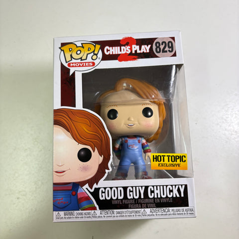 Good Guy Chucky - Child's Play 2 Funko Pop 829 Vinyl Figure (11.4 Cm L × 8.9 Cm W × 15.9 Cm H)