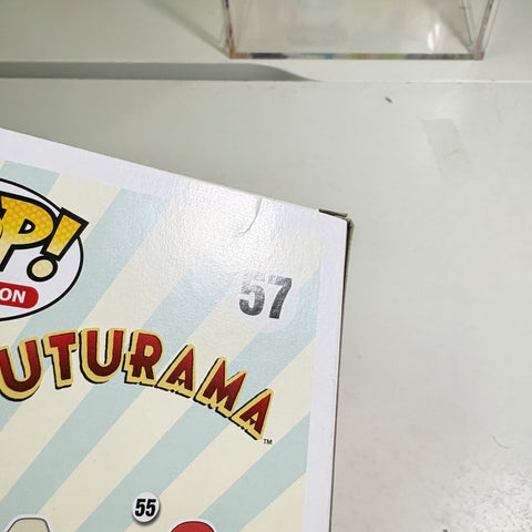 BOX FLAWS VIEW PHOTOS Zapp Brannigan - Futurama Funko Pop 57 Vinyl Figure