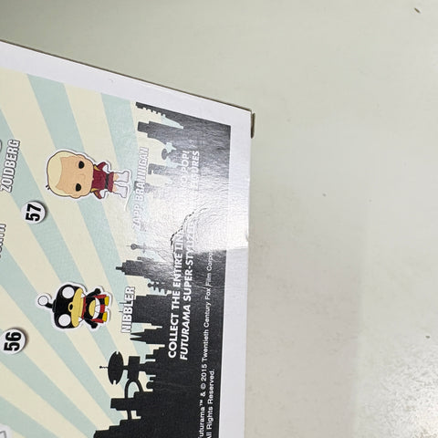 BOX FLAWS VIEW PHOTOS Zapp Brannigan - Futurama Funko Pop 57 Vinyl Figure