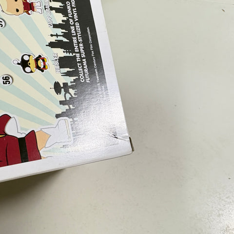 BOX FLAWS VIEW PHOTOS Zapp Brannigan - Futurama Funko Pop 57 Vinyl Figure