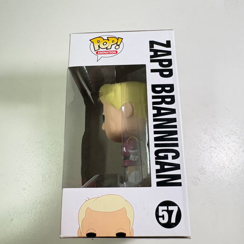 BOX FLAWS VIEW PHOTOS Zapp Brannigan - Futurama Funko Pop 57 Vinyl Figure