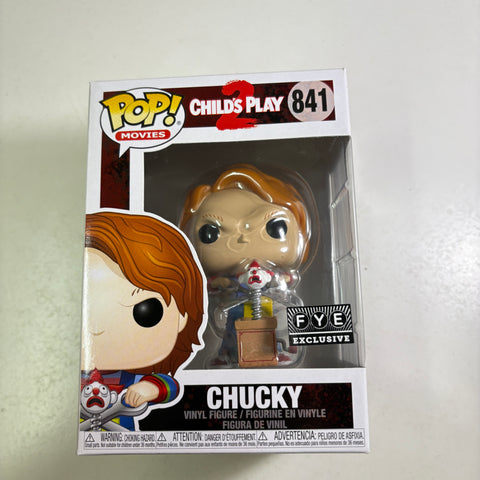 Chucky - Child's Play 2 Funko Pop 841 Vinyl Figure (11.4 Cm L × 8.9 Cm W × 15.9 Cm H)