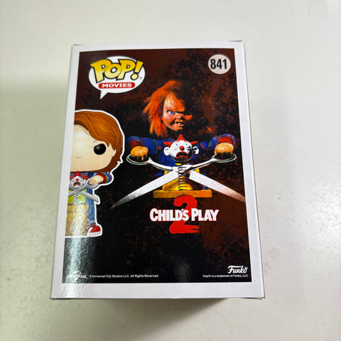 Chucky - Child's Play 2 Funko Pop 841 Vinyl Figure (11.4 Cm L × 8.9 Cm W × 15.9 Cm H)