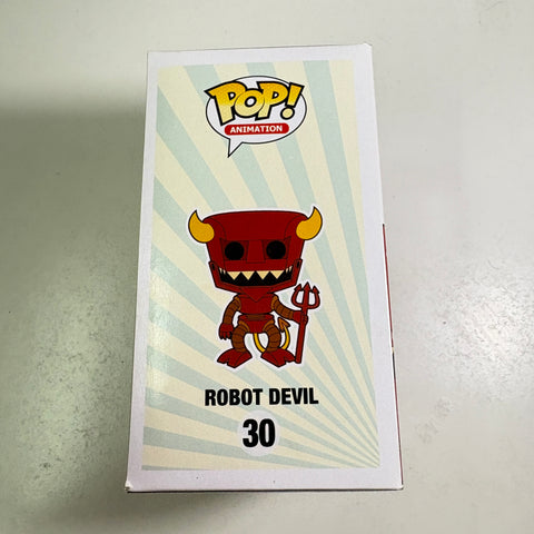 BOX FLAWS VIEW PHOTOS Robot Devil - Futurama Funko Pop 30 Vinyl Figure