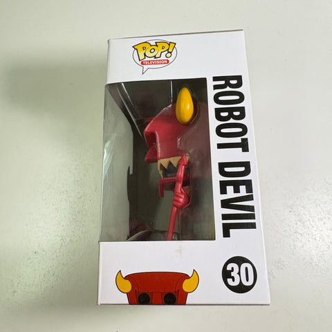 BOX FLAWS VIEW PHOTOS Robot Devil - Futurama Funko Pop 30 Vinyl Figure