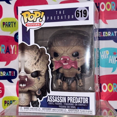 Assassin Predator - The Predator Funko Pop 619 Vinyl Figure (11.4 Cm L × 8.9 Cm W × 15.9 Cm H)