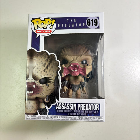 Assassin Predator - The Predator Funko Pop 619 Vinyl Figure (11.4 Cm L × 8.9 Cm W × 15.9 Cm H)