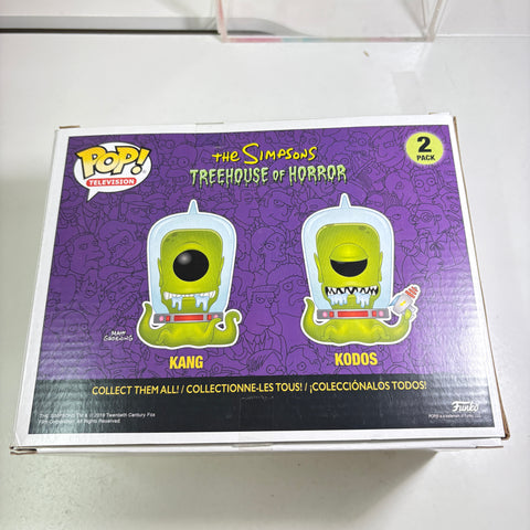 Kang and Kodos - The Simpsons Treehouse of Horror Funko Pop 2-Pack Vinyl Figure Convention