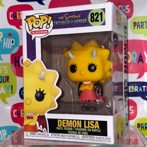 Demon Lisa - The Simpsons Treehouse of Horror Funko Pop 821 Vinyl Figure