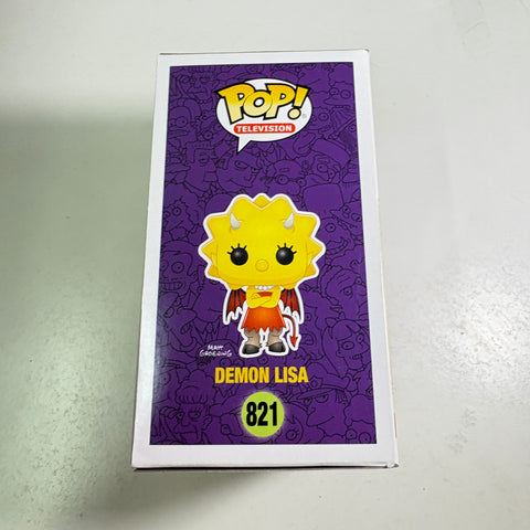 Demon Lisa - The Simpsons Treehouse of Horror Funko Pop 821 Vinyl Figure