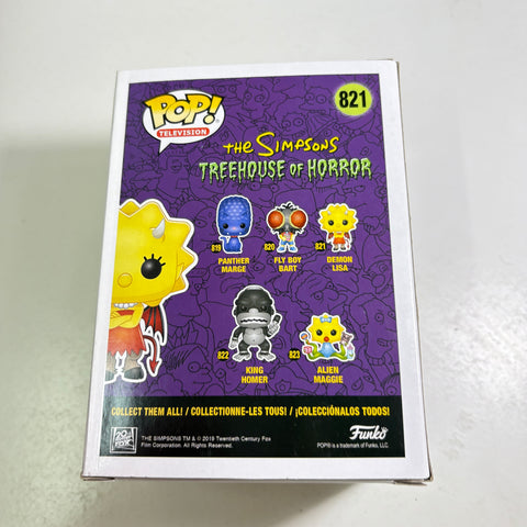 Demon Lisa - The Simpsons Treehouse of Horror Funko Pop 821 Vinyl Figure