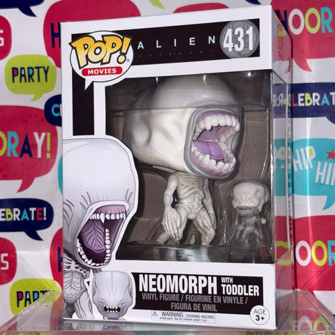 Neomorph with Toddler - Alien Funko Pop 431 Vinyl Figure (11.4 Cm L × 8.9 Cm W × 15.9 Cm H)