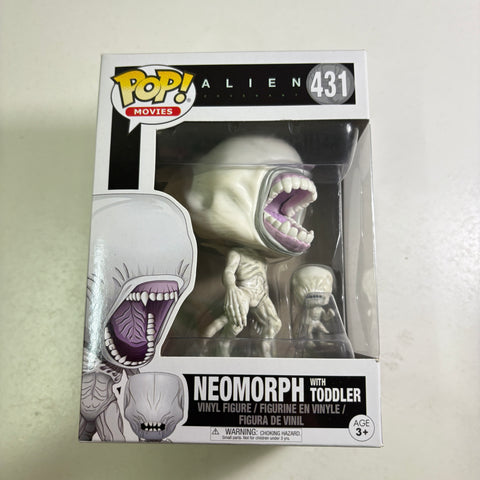 Neomorph with Toddler - Alien Funko Pop 431 Vinyl Figure (11.4 Cm L × 8.9 Cm W × 15.9 Cm H)