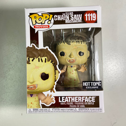 The Texas Chain Saw Massacre - Leatherface Funko Pop 1119 Hot Topic Exclusive