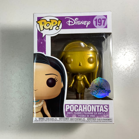 Pocahontas (Gold) - Disney Funko Pop 197 Disney Exclusive