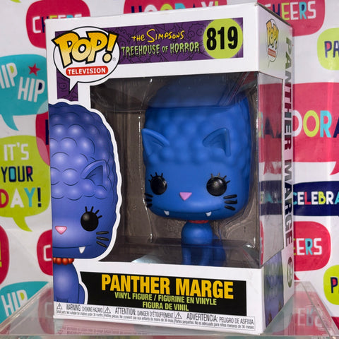 BOX FLAWS VIEW PHOTOS Panther Marge - The Simpsons Treehouse of Horror Funko Pop 819 Vinyl Figure